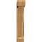 Ekena Millwork Traditional Slat Rough Sawn Bracket w/ Offset Brace, Western Red Cedar, 6"W x 28"D x 32"H BKT0604X28X32TRA06RWR - alternate 3